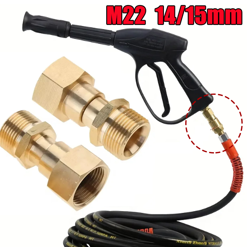Pressure Washer Foam Gun - Conector de manguera de ajuste giratorio