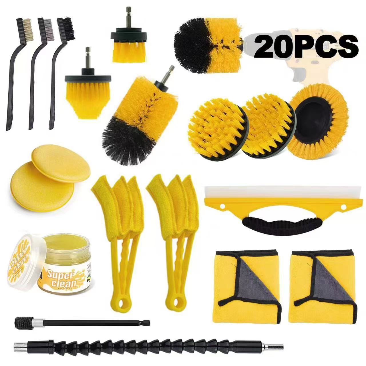 Juego de 20 Cepillos para Limp - Interior Detailing Kit reseña y precio