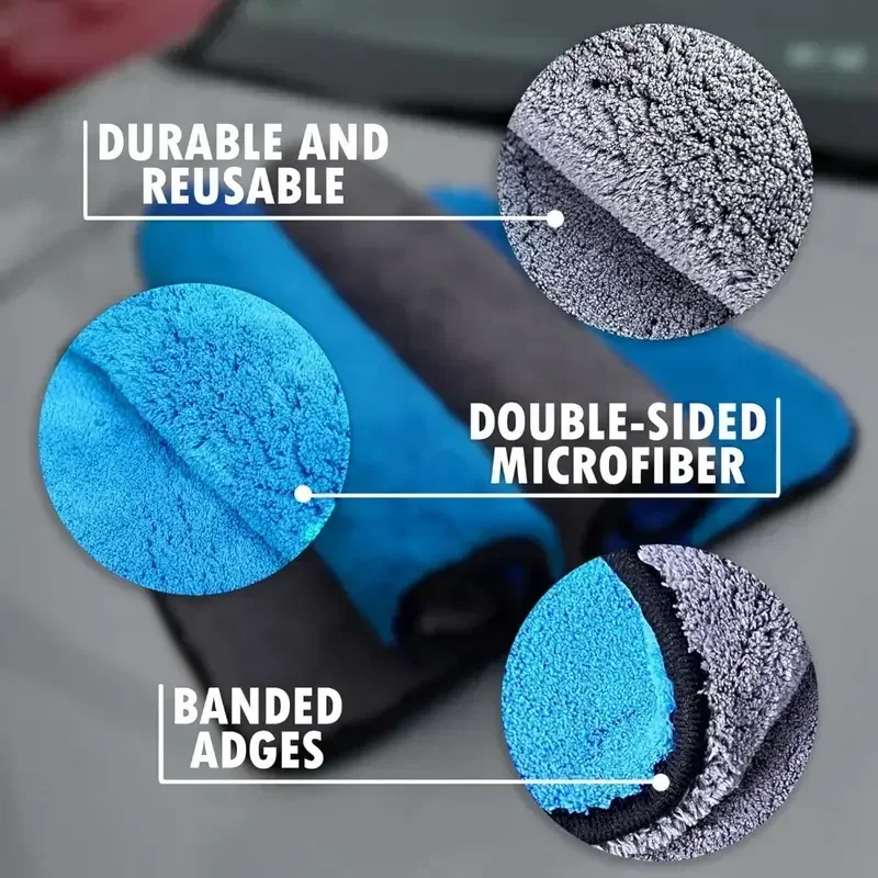 Toalla de limpieza de microfib - Microfiber Towel Detailing reseña y precio