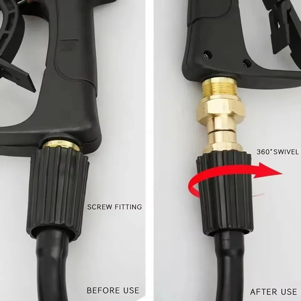 Conector de manguera de ajuste - Pressure Washer Foam Gun reseña y precio